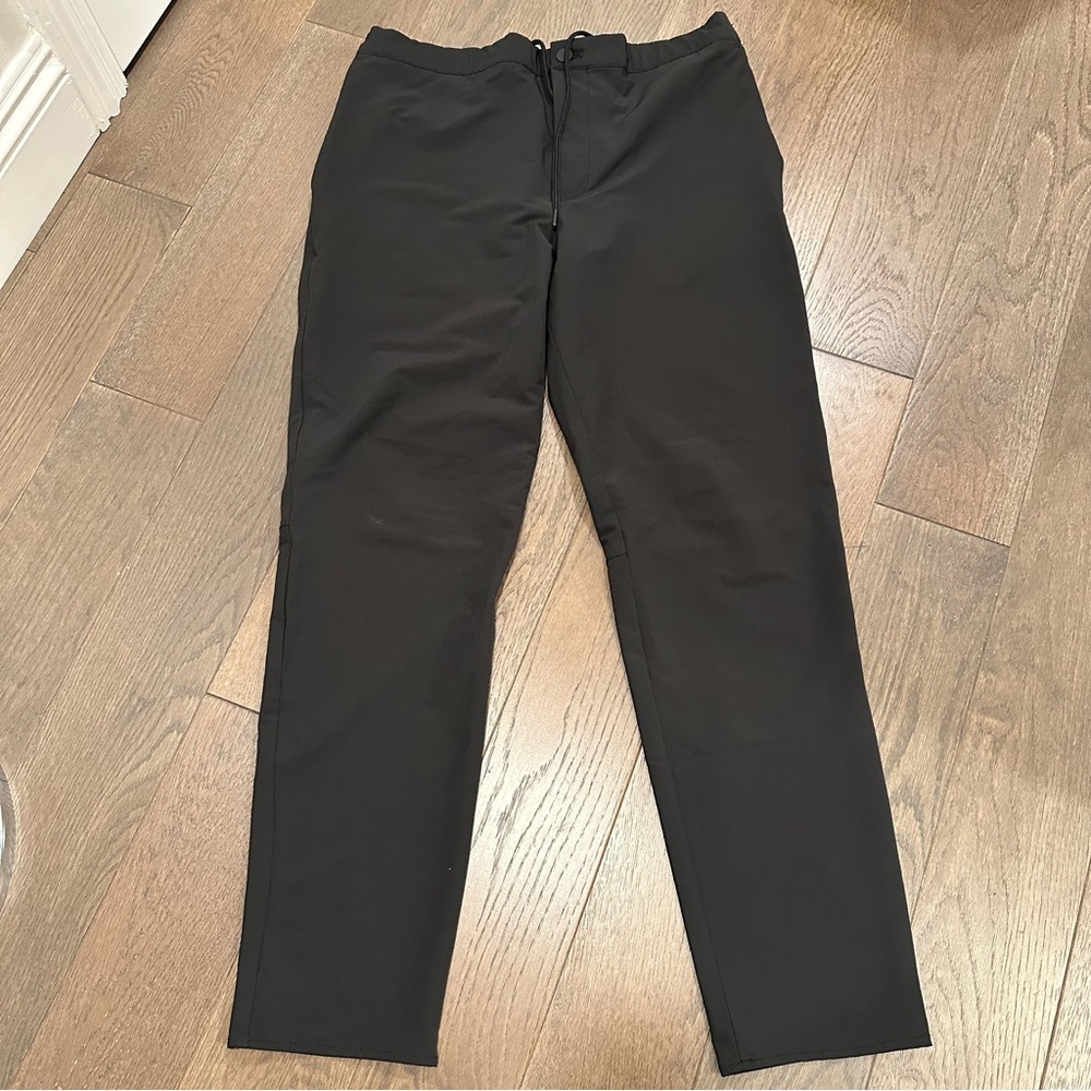 Banana Republic Men's Black Slim Tapered Fit Pants Size 34x34